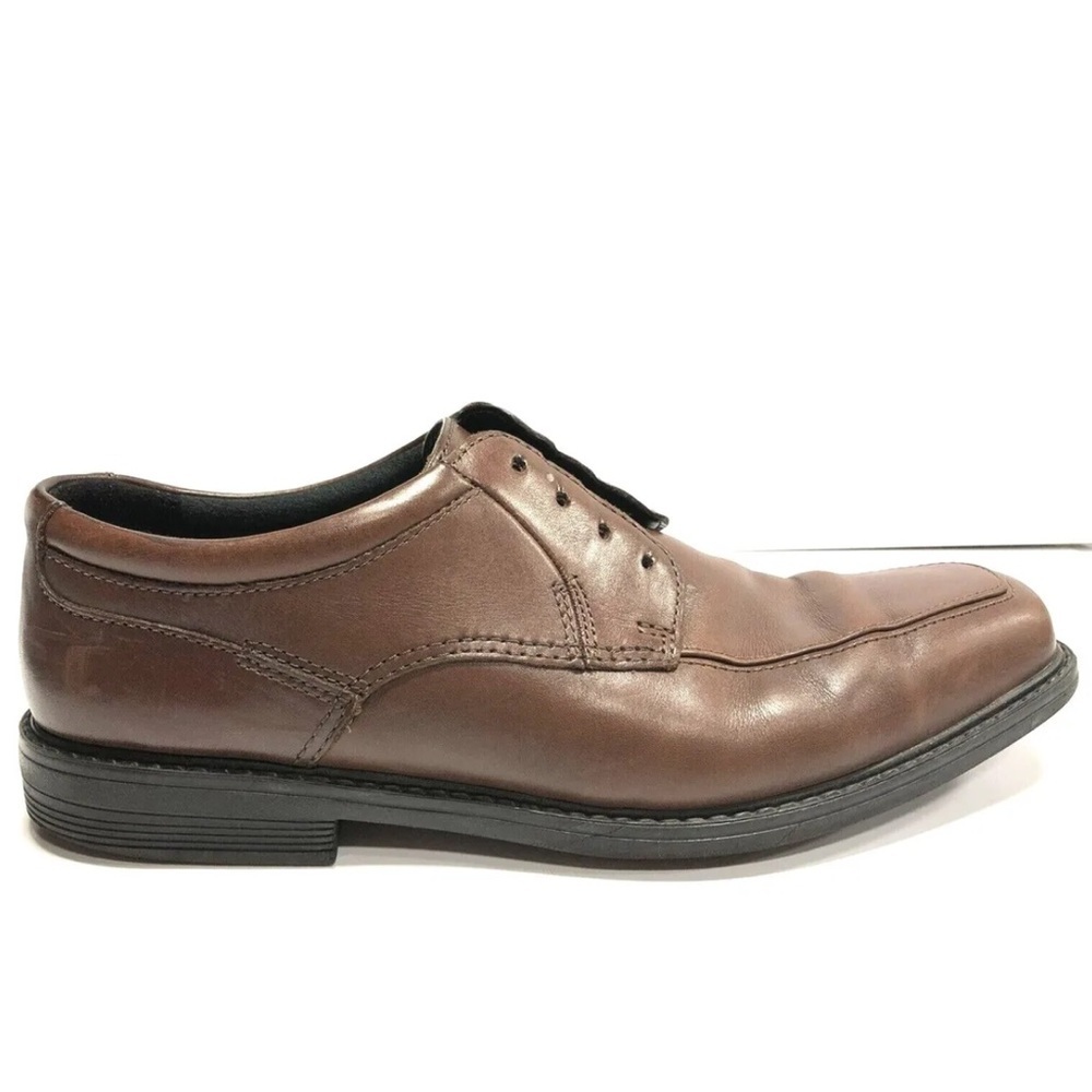 Bostonian Men’s Ipswich Apron, Brown Oxford Dress Shoes, Size 10.5M.